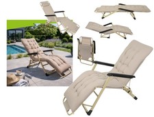 sedia a sdraio reclinabile