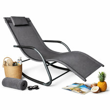 Sedia Sdraio a Dondolo