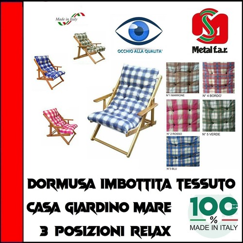 Poltrona sedia sdraio relax