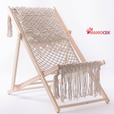 SDRAIO Sedia legno pino cotone