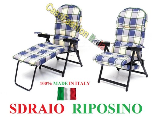 Sedia sdraio riposino m0778 - sdraio,